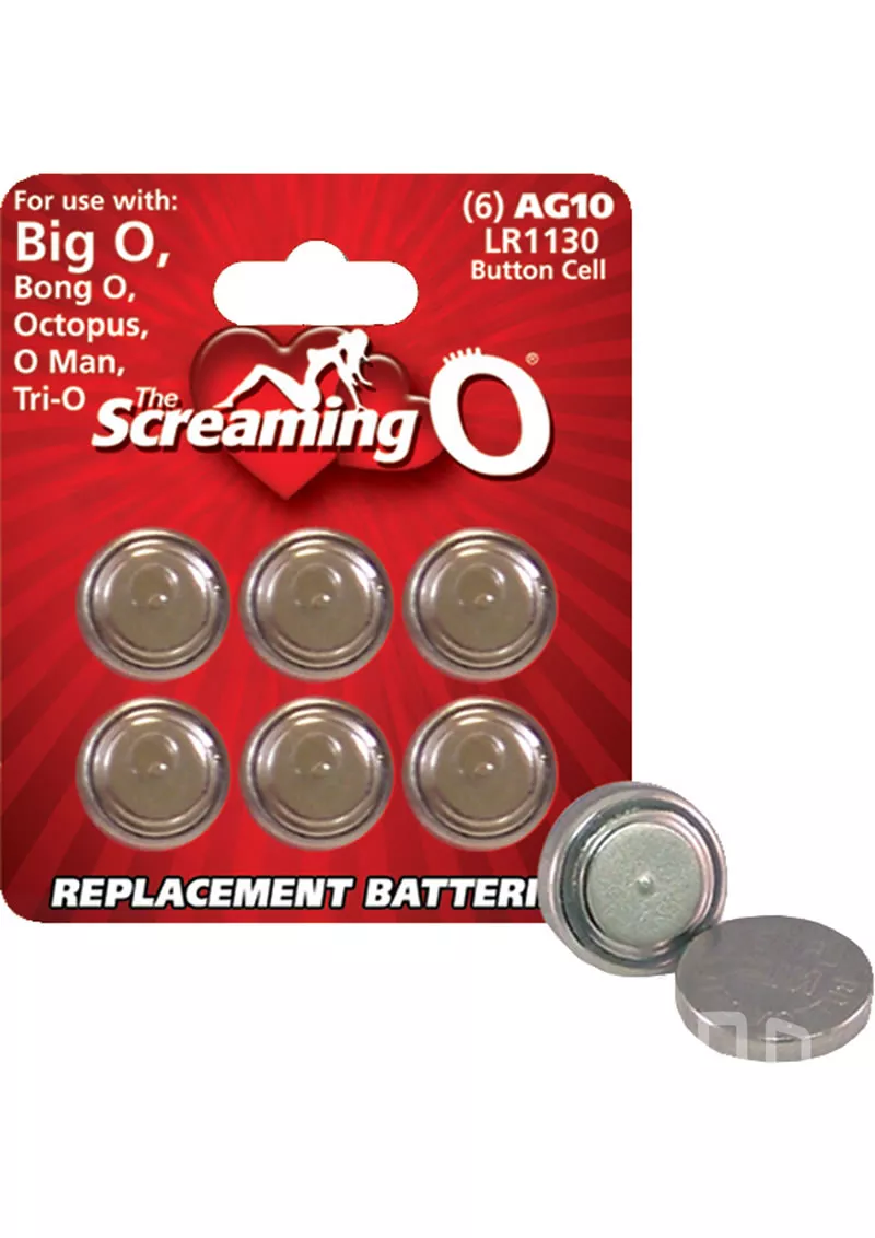 Screaming O Batteries AG10 LR1130 6 pcs 