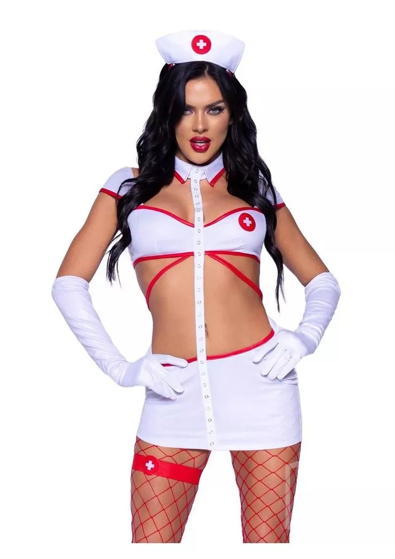 Head Nurse Costume, Sexy Women's Halloween Costumes